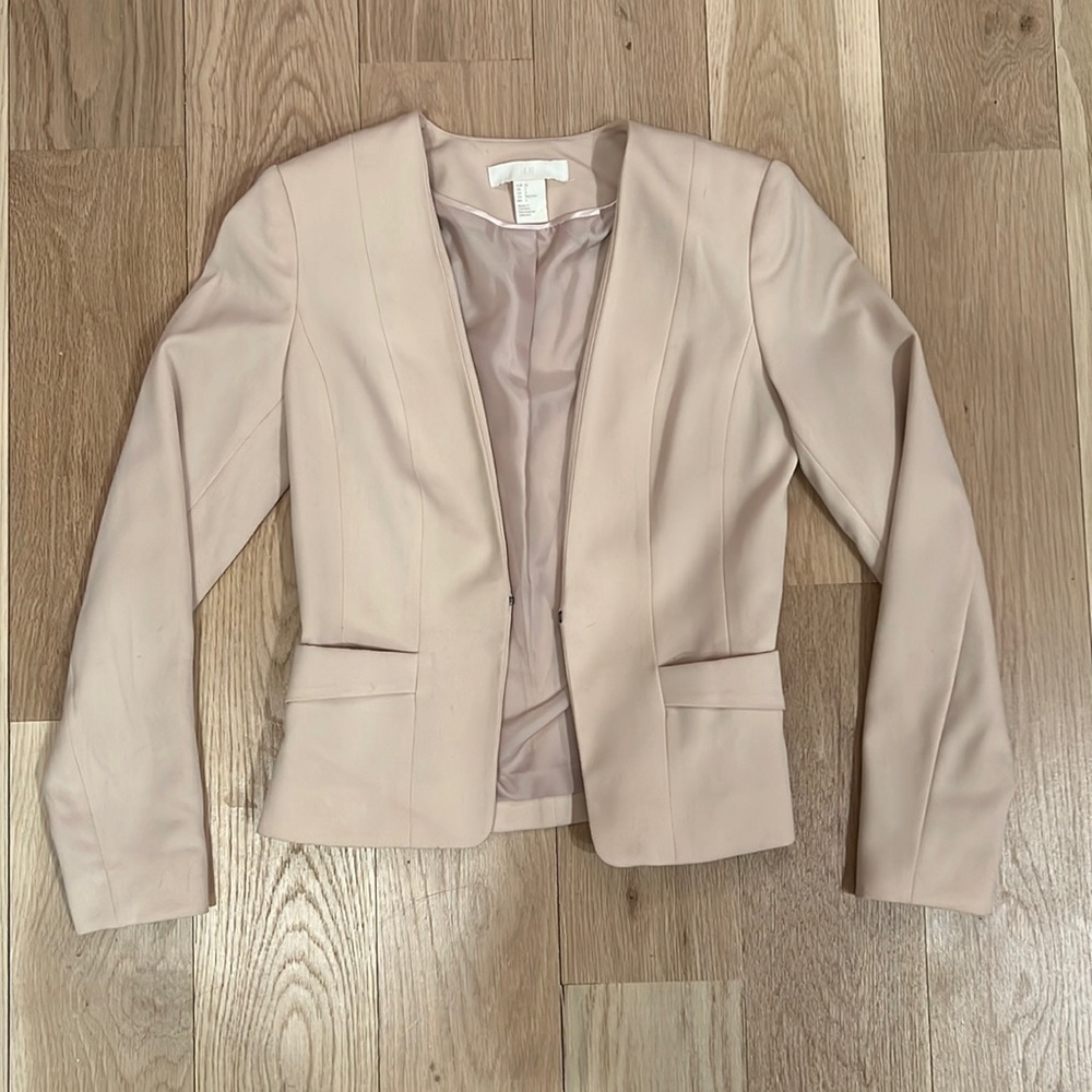 Light pink H&M blazer